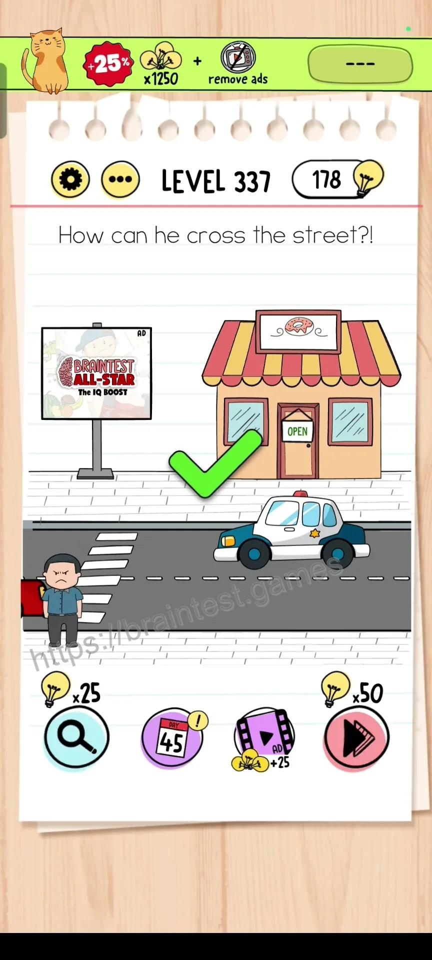 Brain Test Level 337 - Step 2