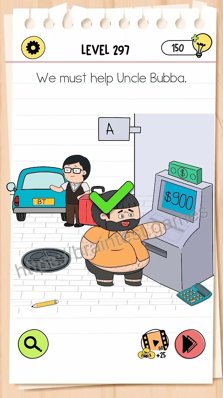 Brain Test Level 297 - Step 2