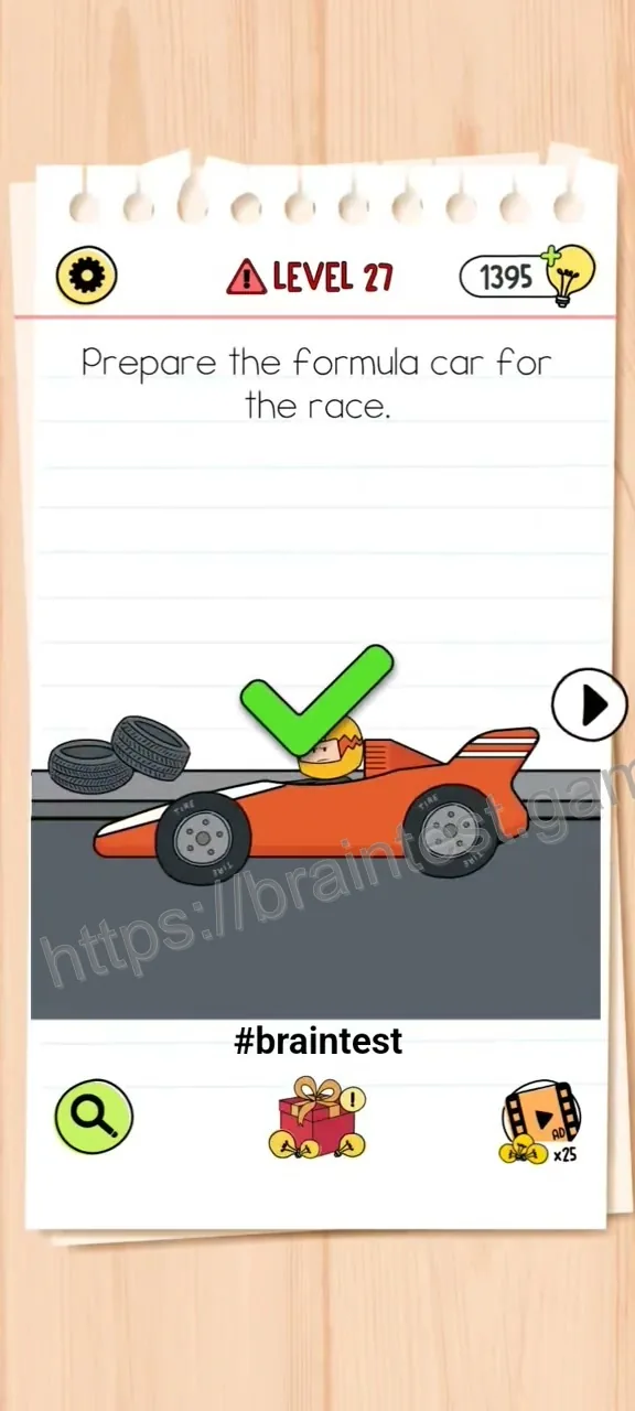 Brain Test Level 27 - Step 2