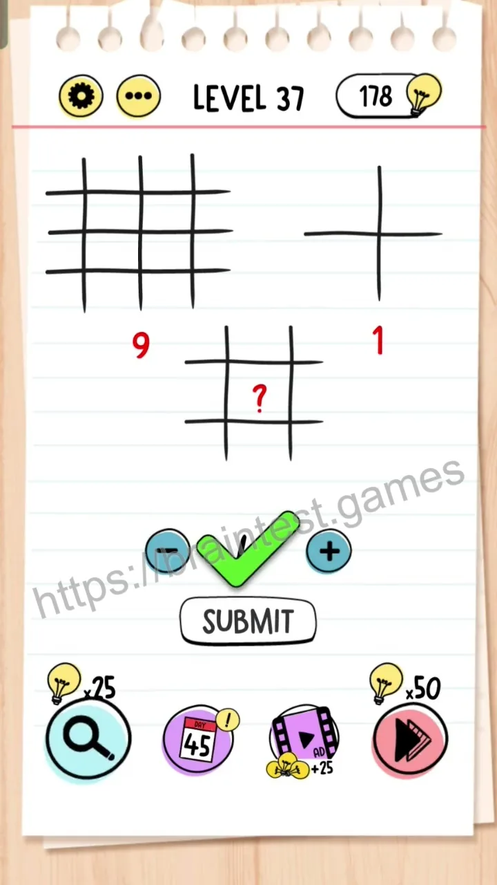 Brain Test Level 37 - Step 2