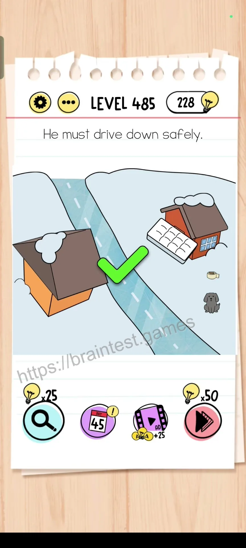 Brain Test Level 485 - Step 2