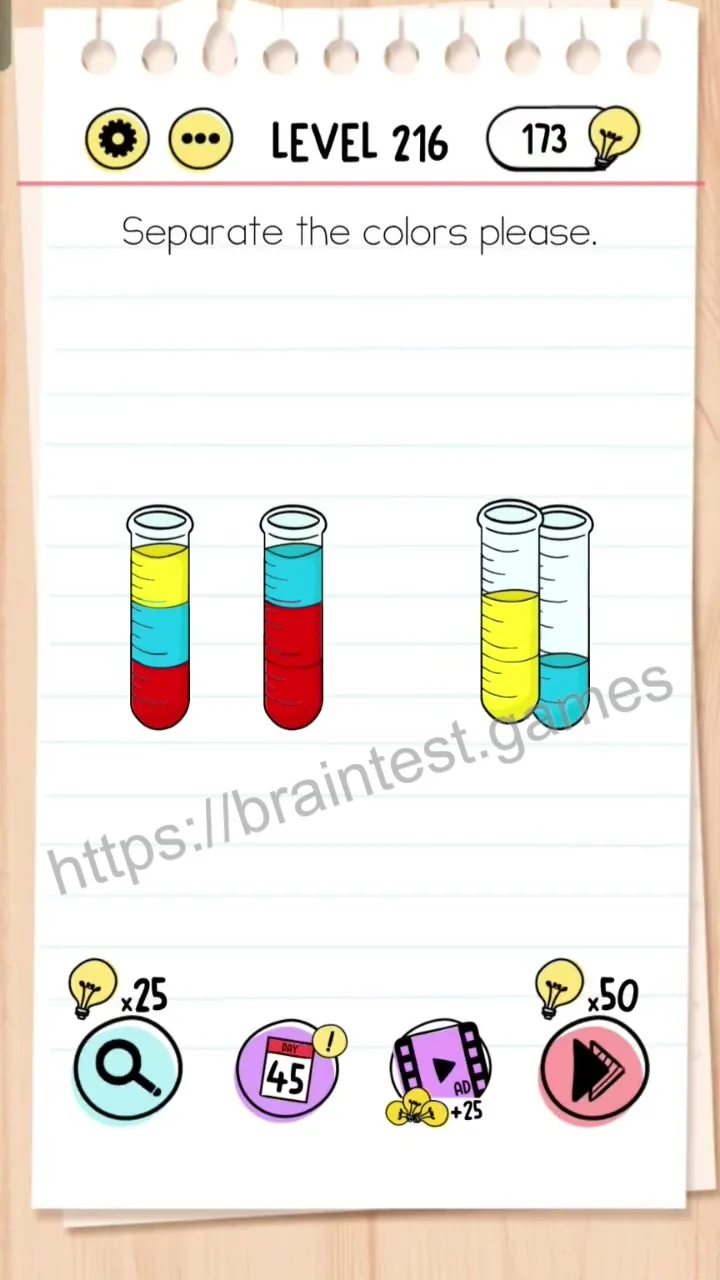Brain Test Level 216