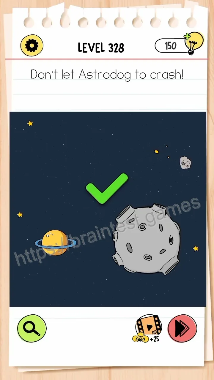 Brain Test Level 328 - Step 2