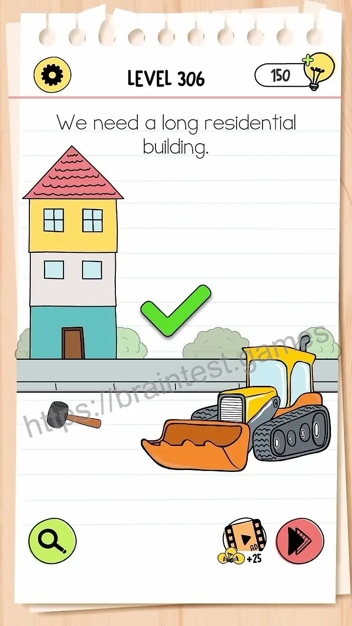 Brain Test Level 306 - Step 2