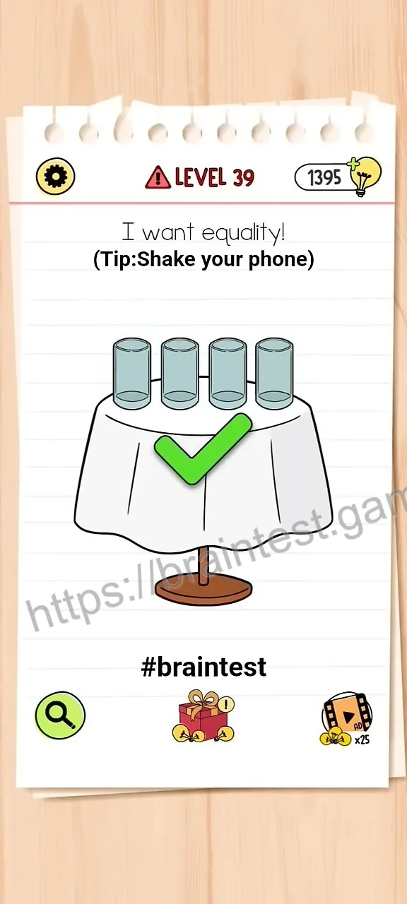 Brain Test Level 39 - Step 2