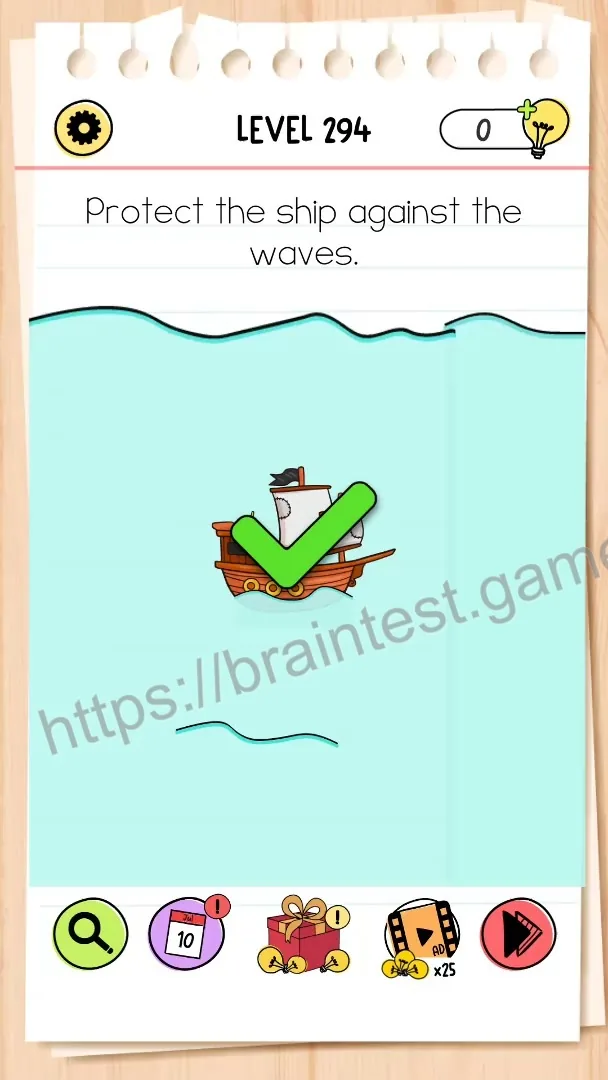Brain Test Level 294 - Step 2