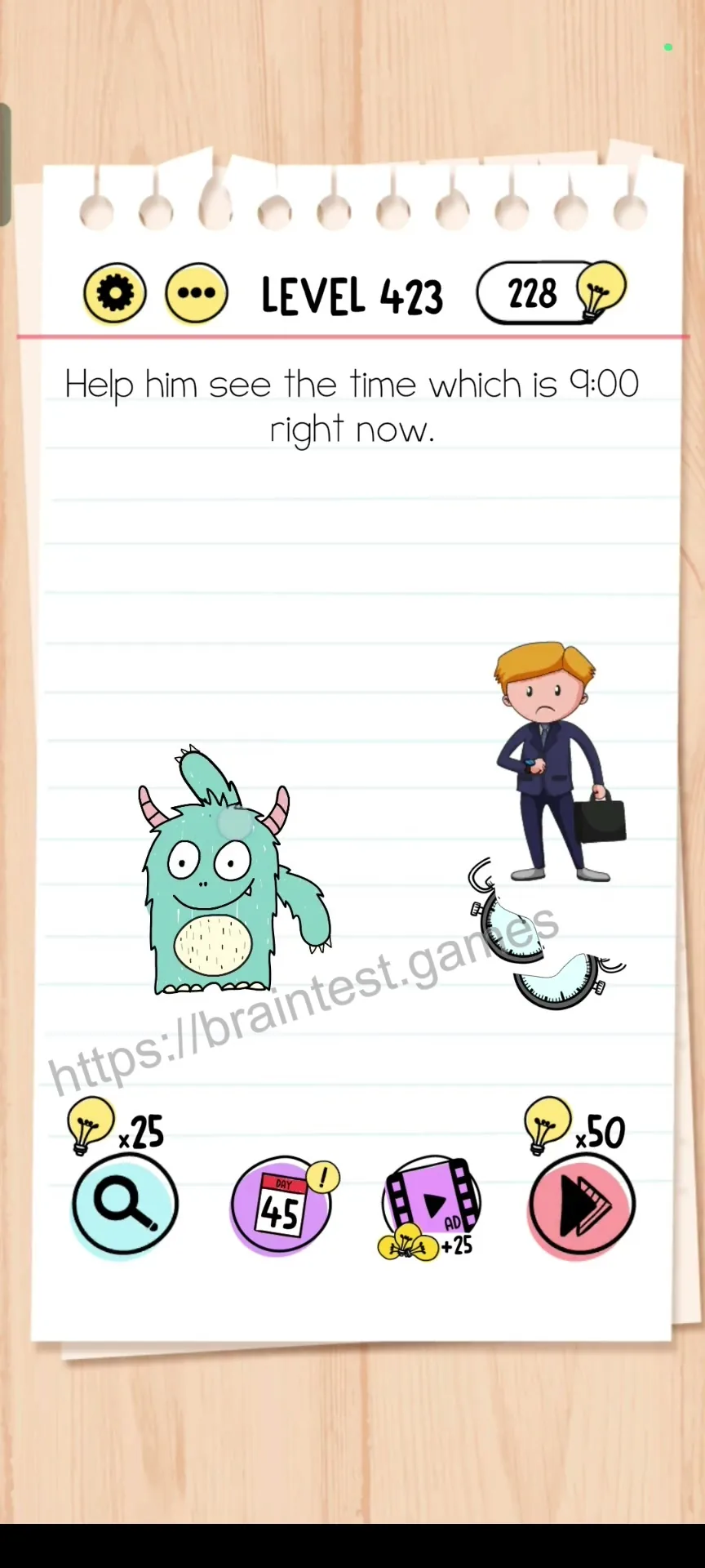Brain Test Level 422 Answer & Solution - Brain Test Game