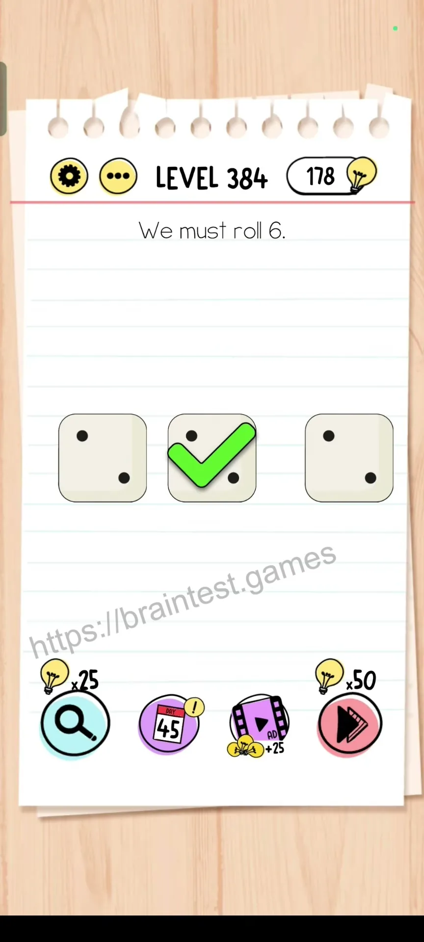 Brain Test Level 384 - Step 2