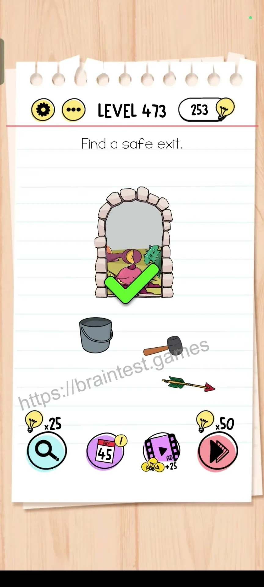 Brain Test Level 473 - Step 2