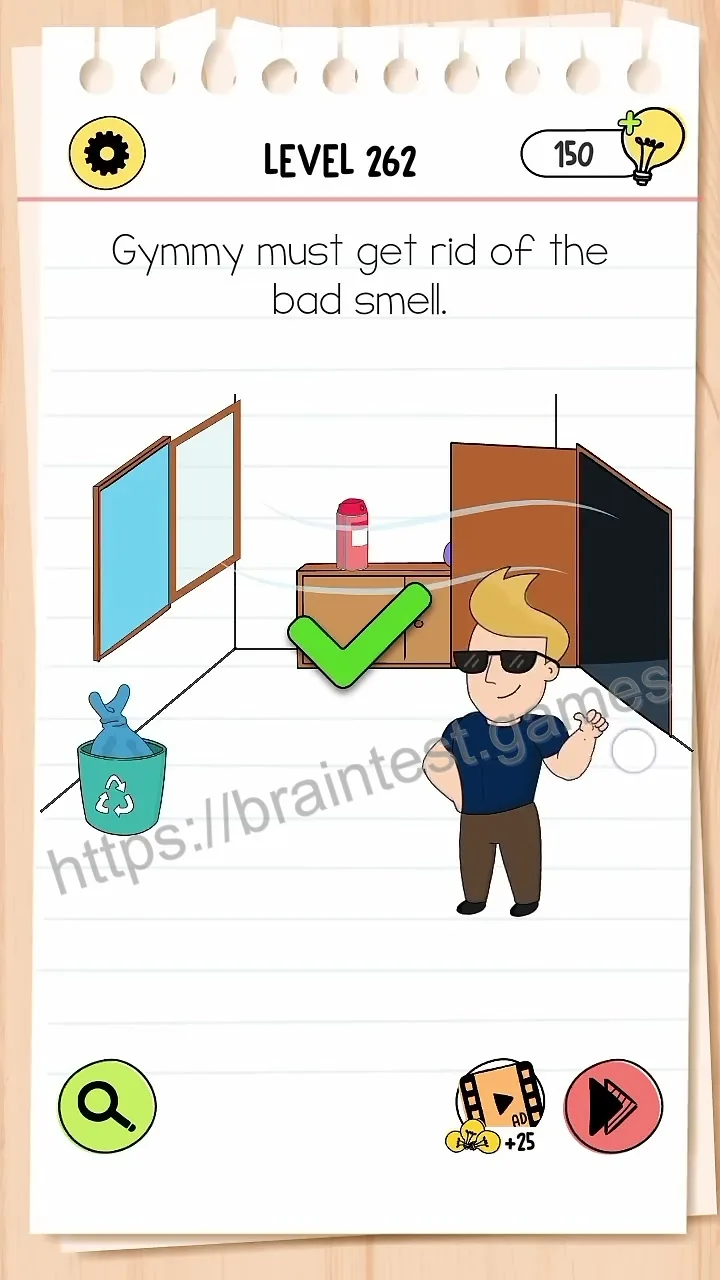 Brain Test Level 262 - Step 2
