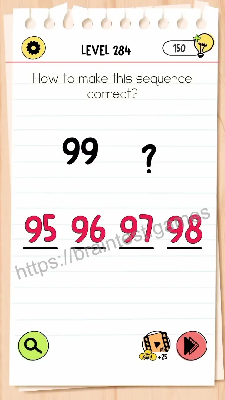 Brain Test Level 284
