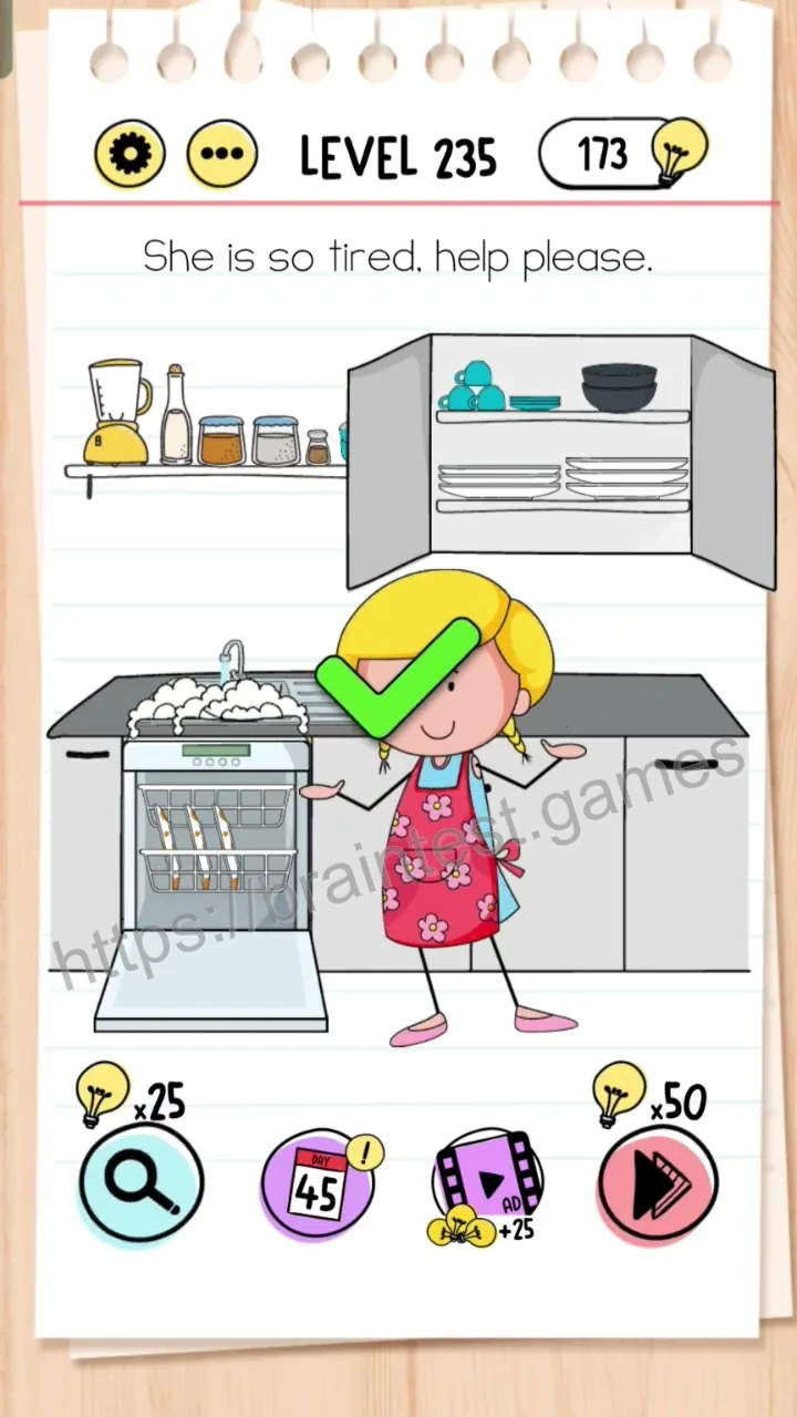 Brain Test Level 235 - Step 2