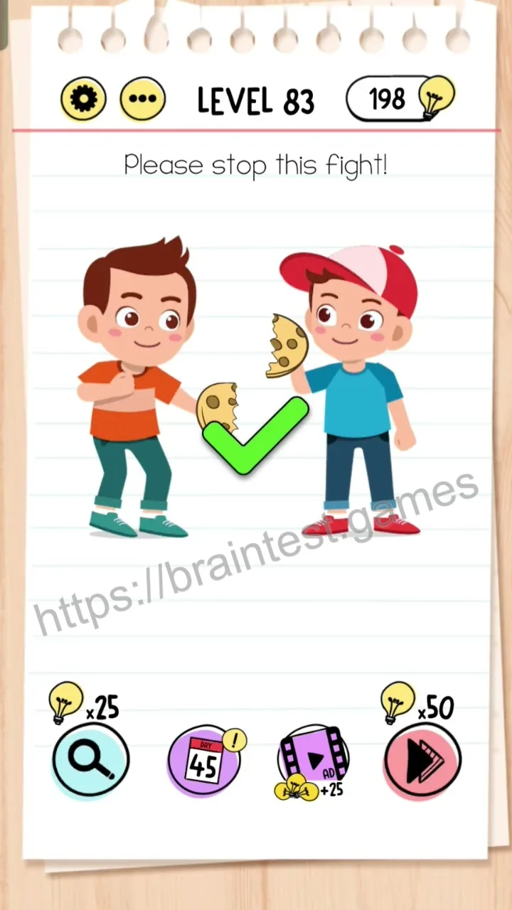 Brain Test Level 83 - Step 2
