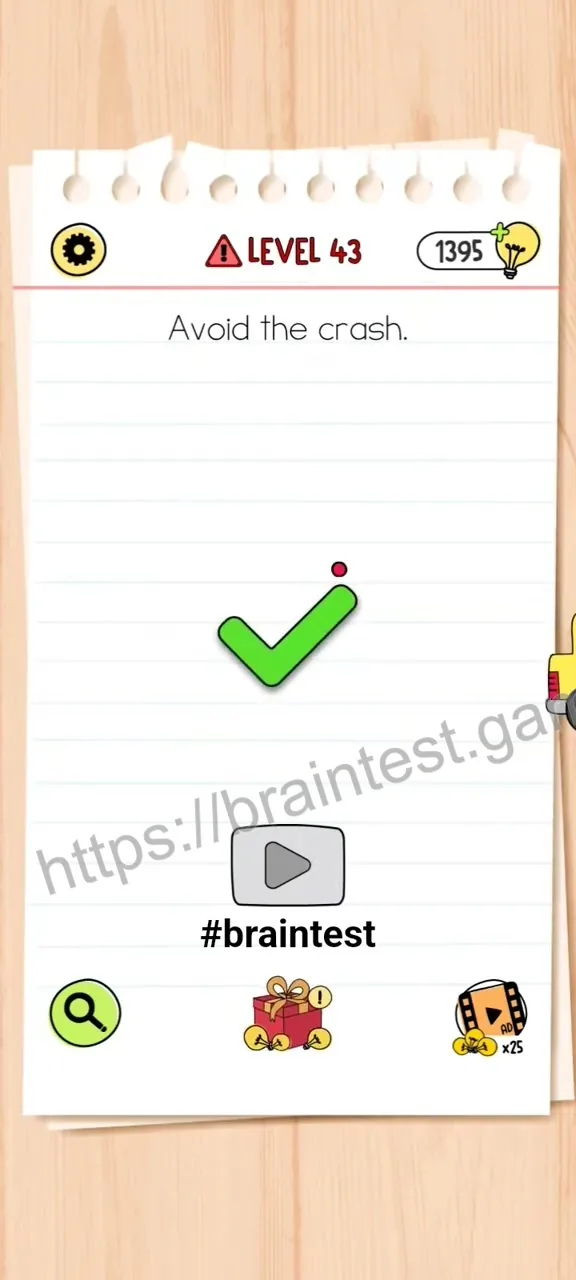 Brain Test Level 43 - Step 2