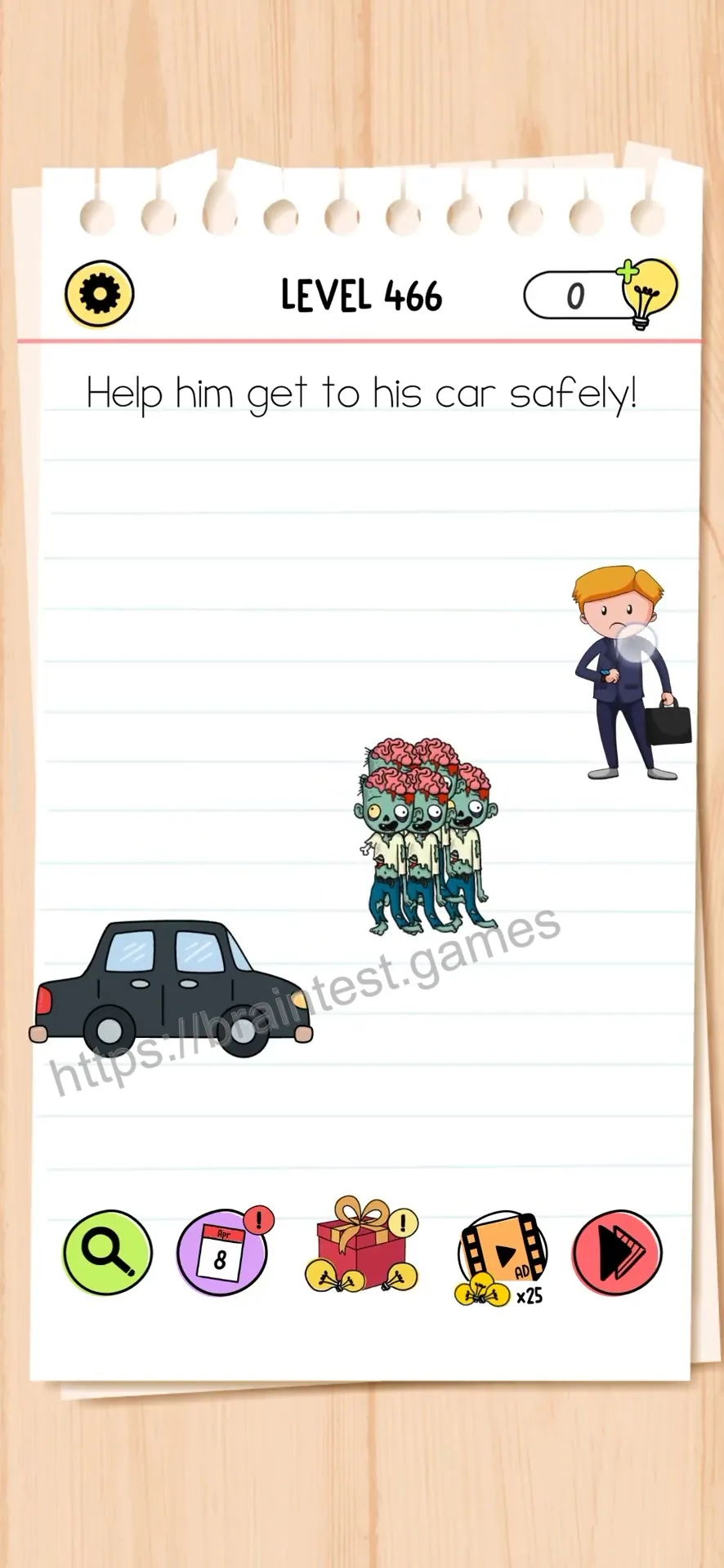 Brain Test Level 466