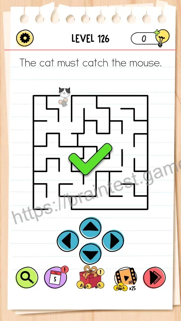 Brain Test Level 126 - Step 2