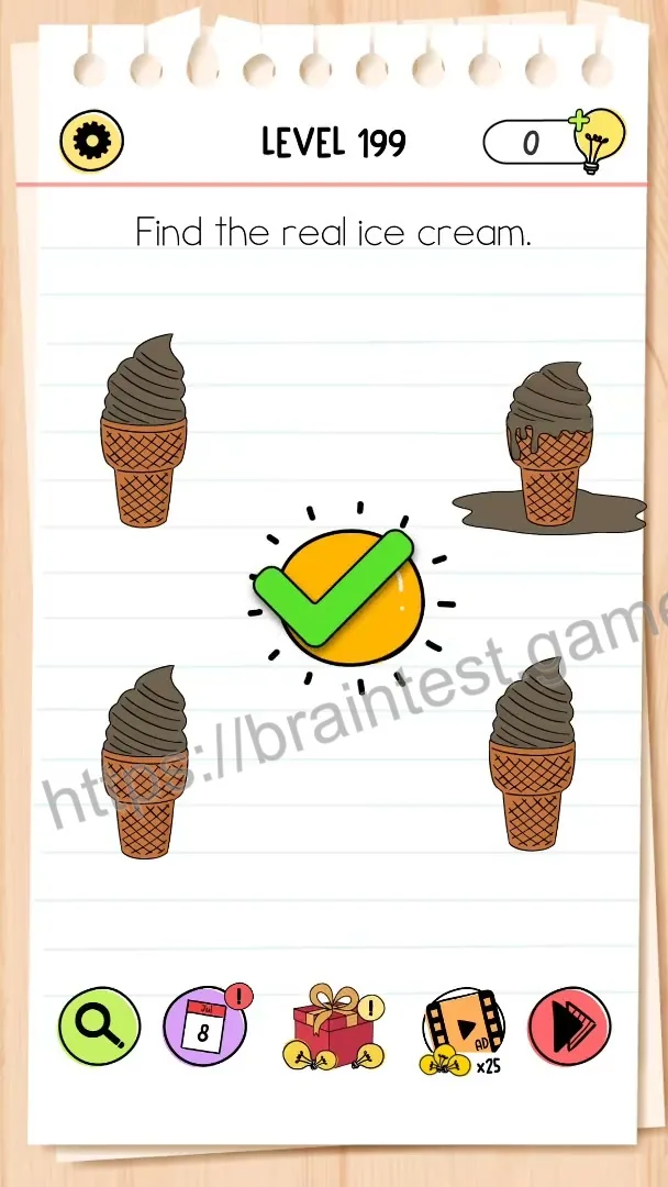 Brain Test Level 199 - Step 2
