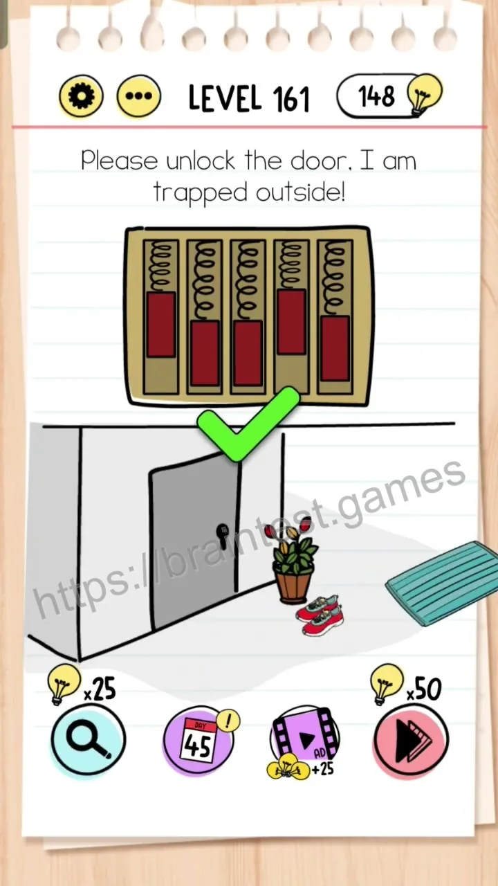 Brain Test Level 161 - Step 2