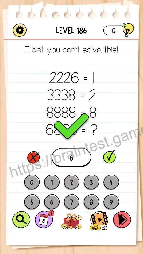 Brain Test Level 186