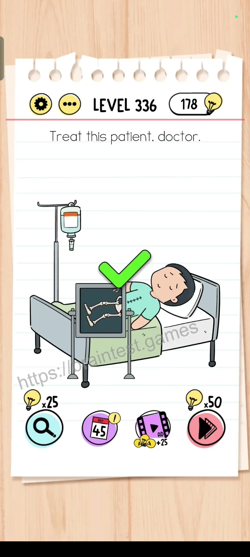 Brain Test Level 336 - Step 2