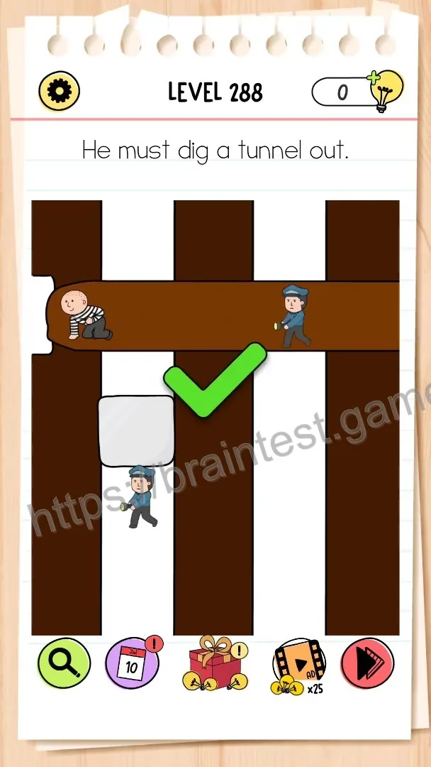 Brain Test Level 288 - Step 2