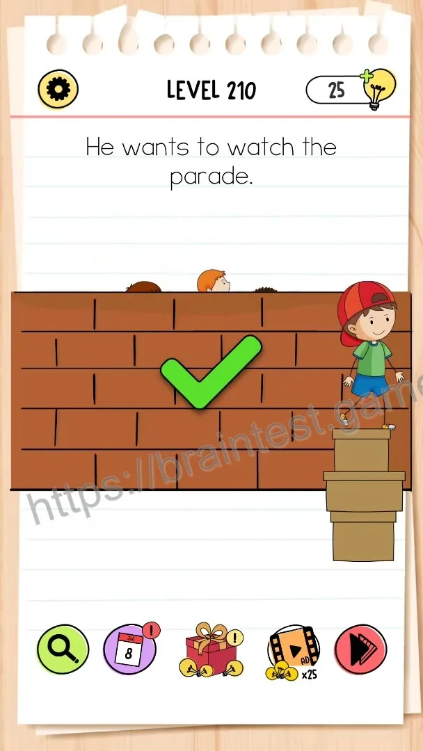 Brain Test Level 210 - Step 2