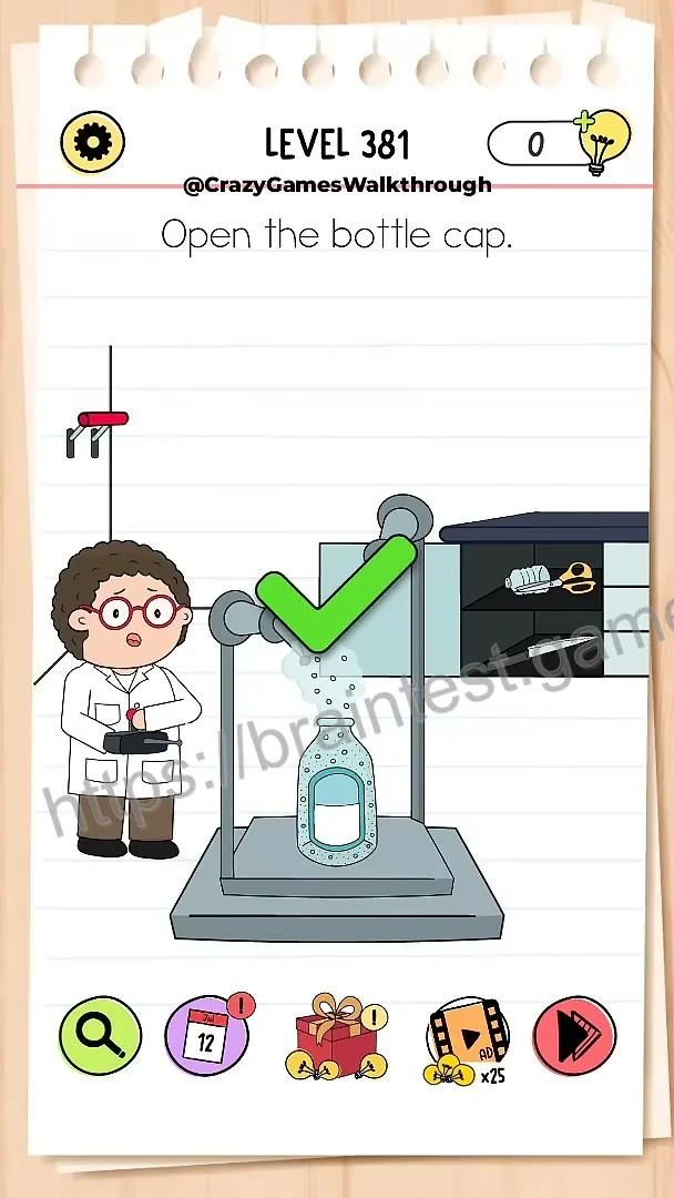 Brain Test Level 381 - Step 2