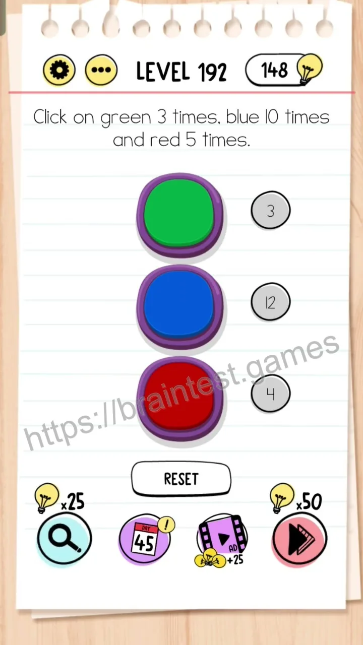 Brain Test Level 192