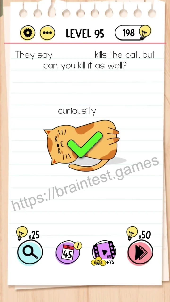 Brain Test Level 95 - Step 2