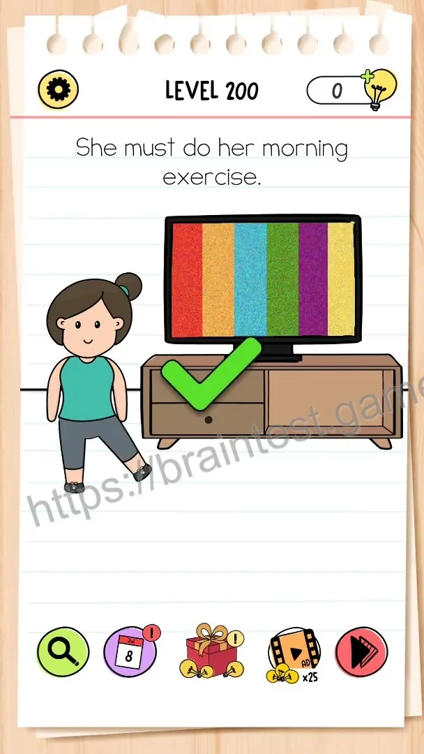 Brain Test Level 200 - Step 2