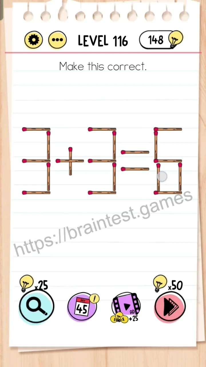 Brain Test Level 116