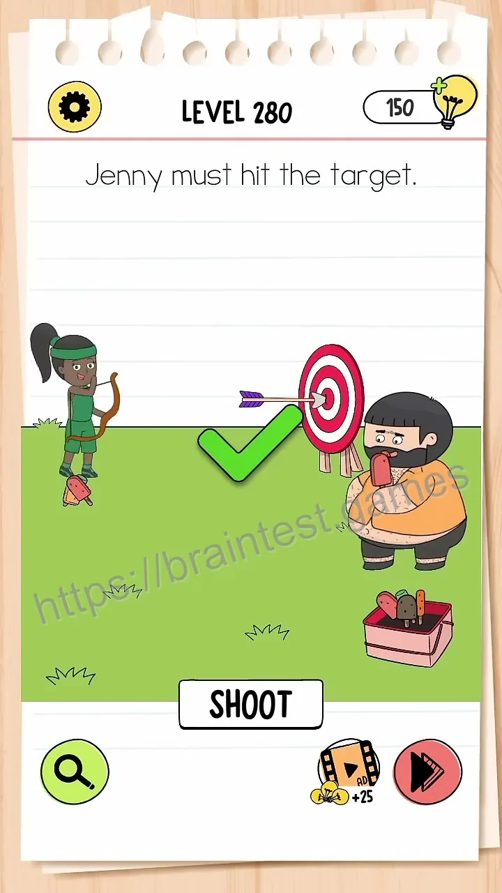 Brain Test Level 280 - Step 2