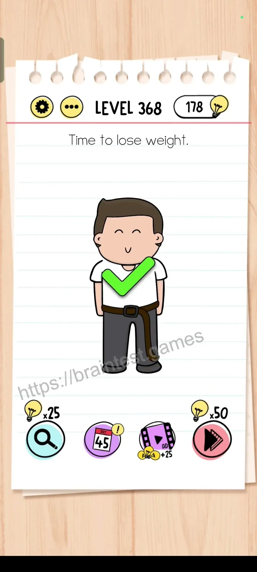 Brain Test Level 368 - Step 2