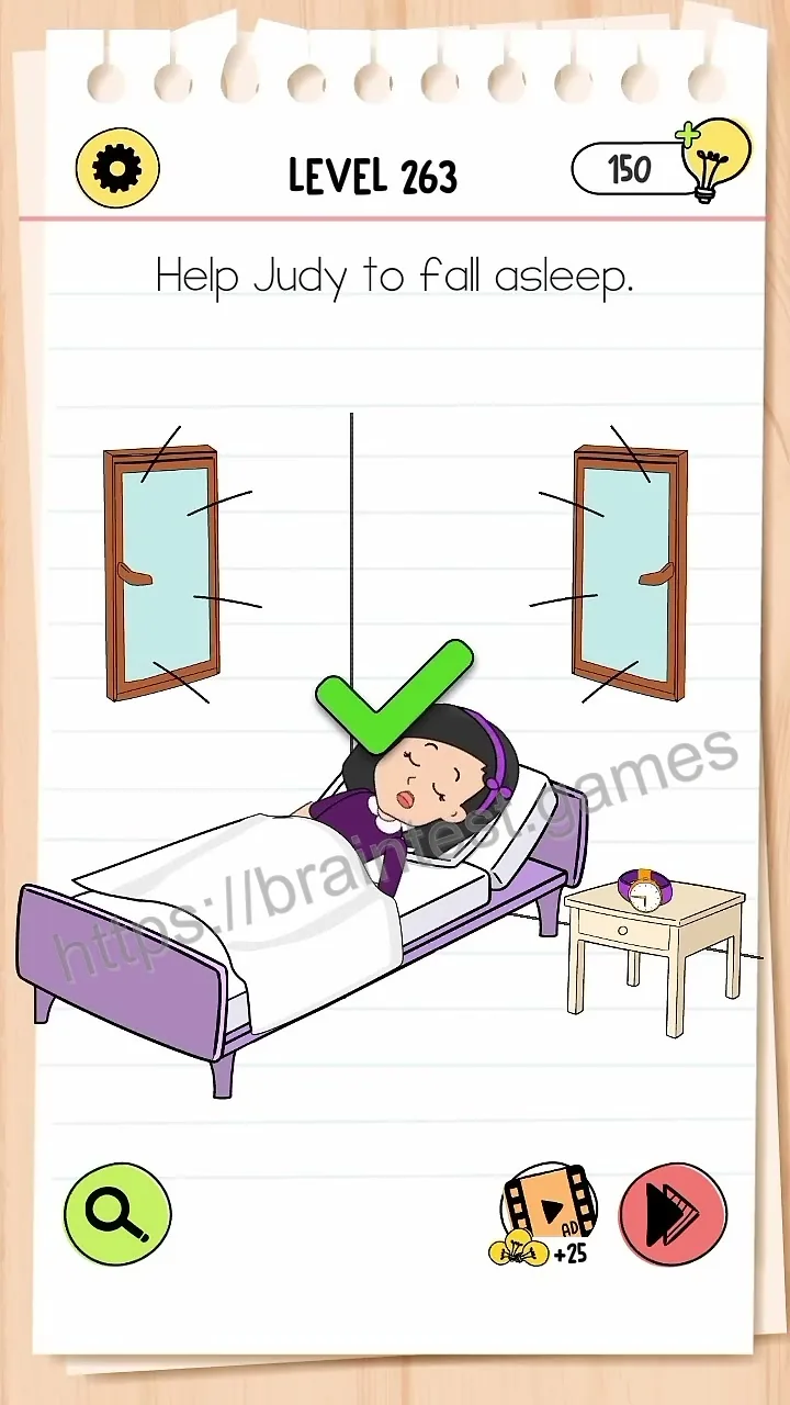 Brain Test Level 263 - Step 2