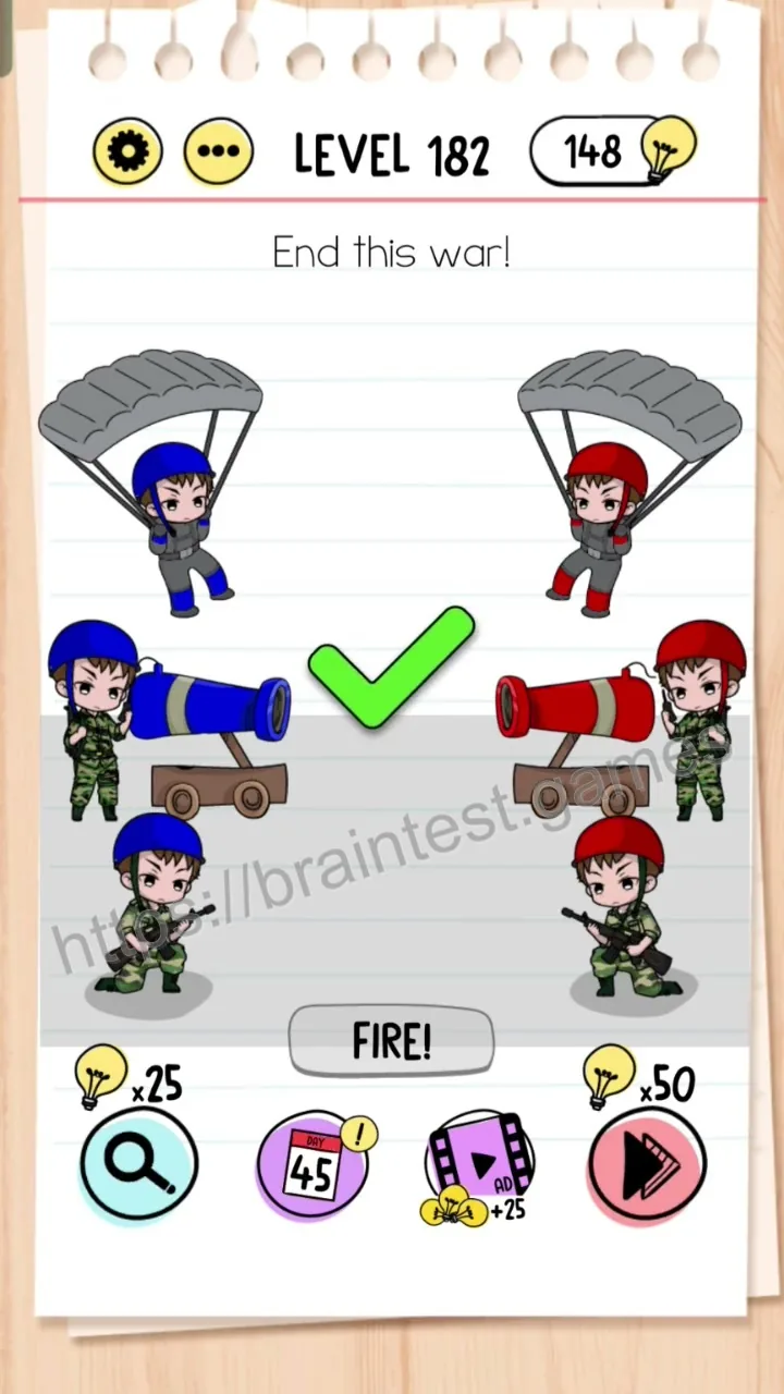 Brain Test Level 182 - Step 2