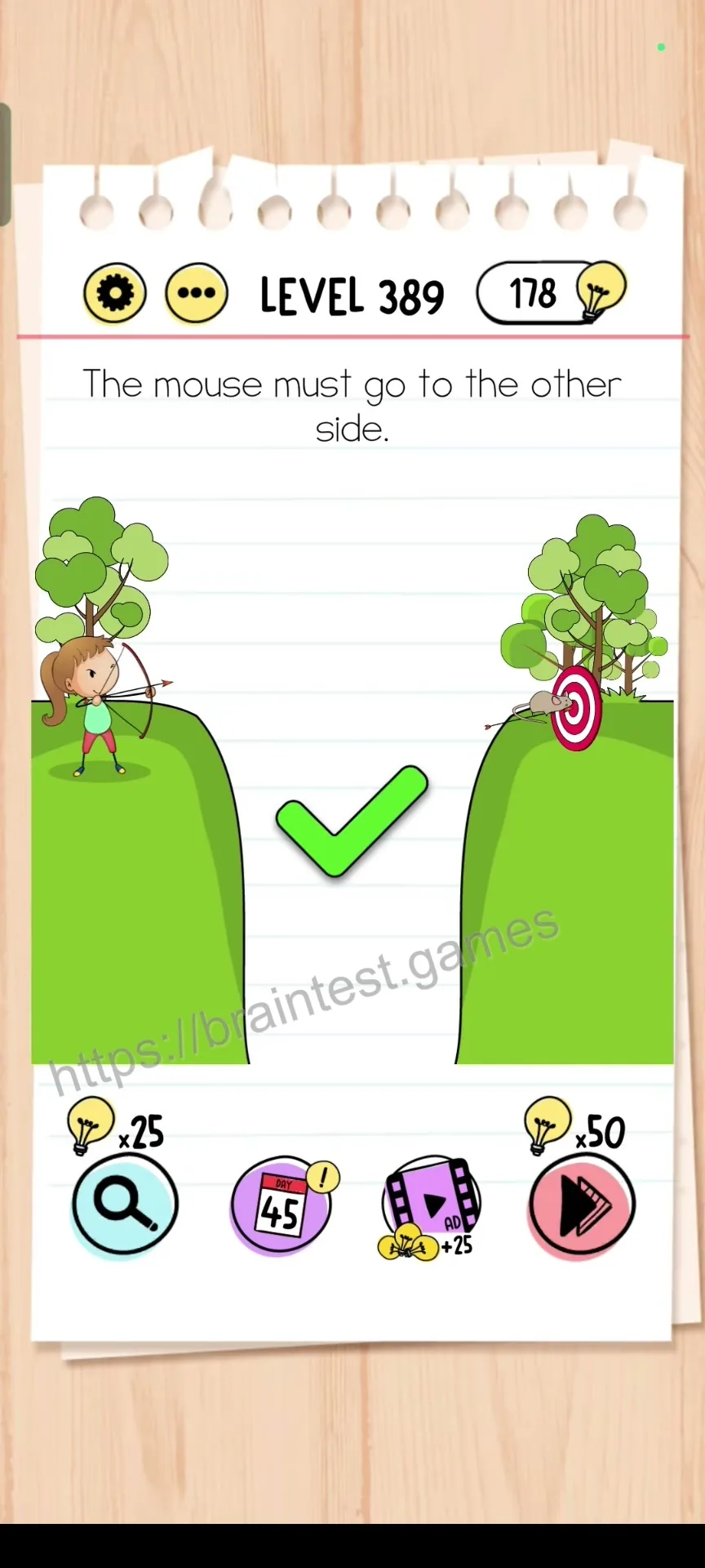 Brain Test Level 389 - Step 2