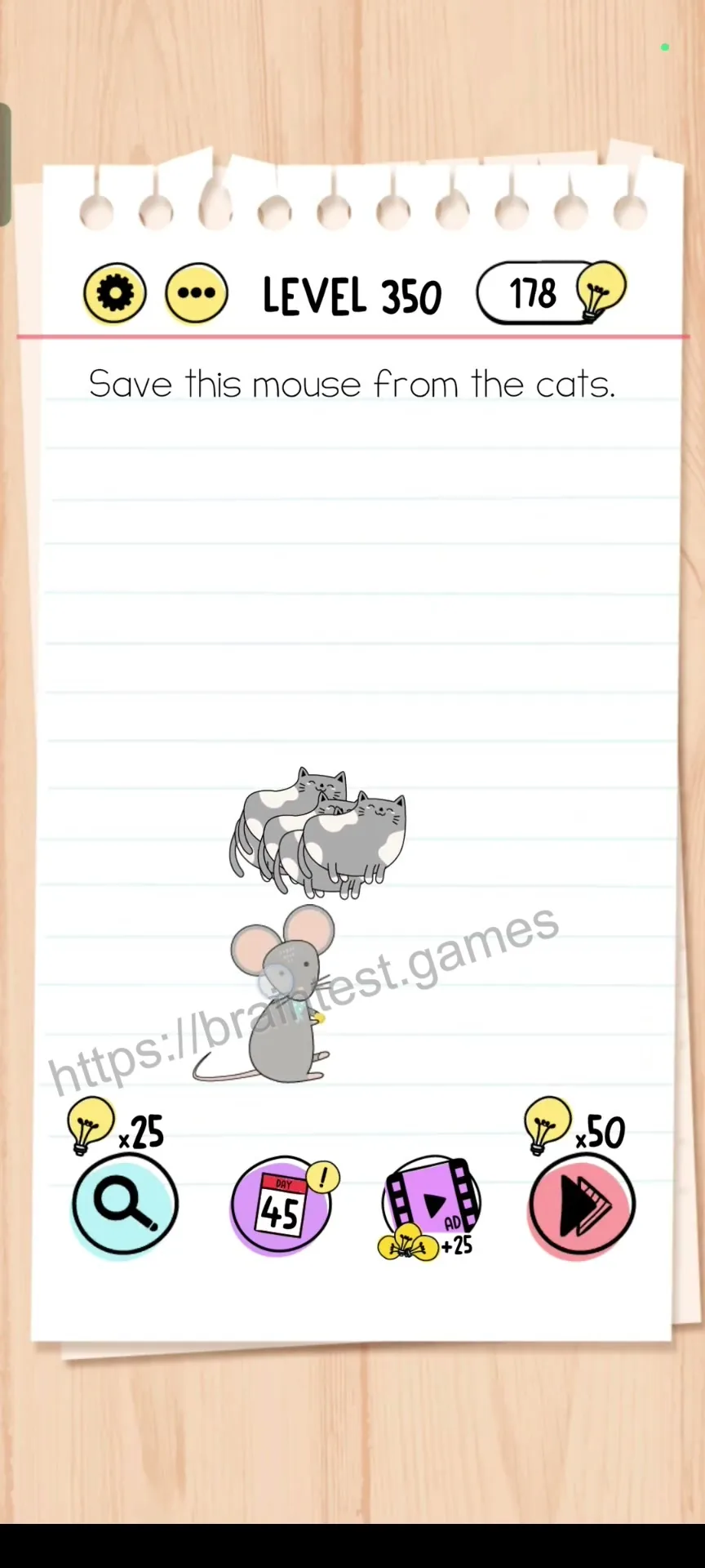 Brain Test Level 350