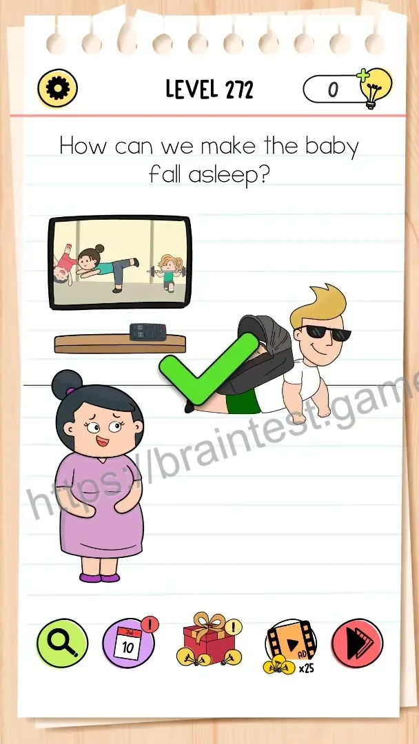 Brain Test Level 272 - Step 2