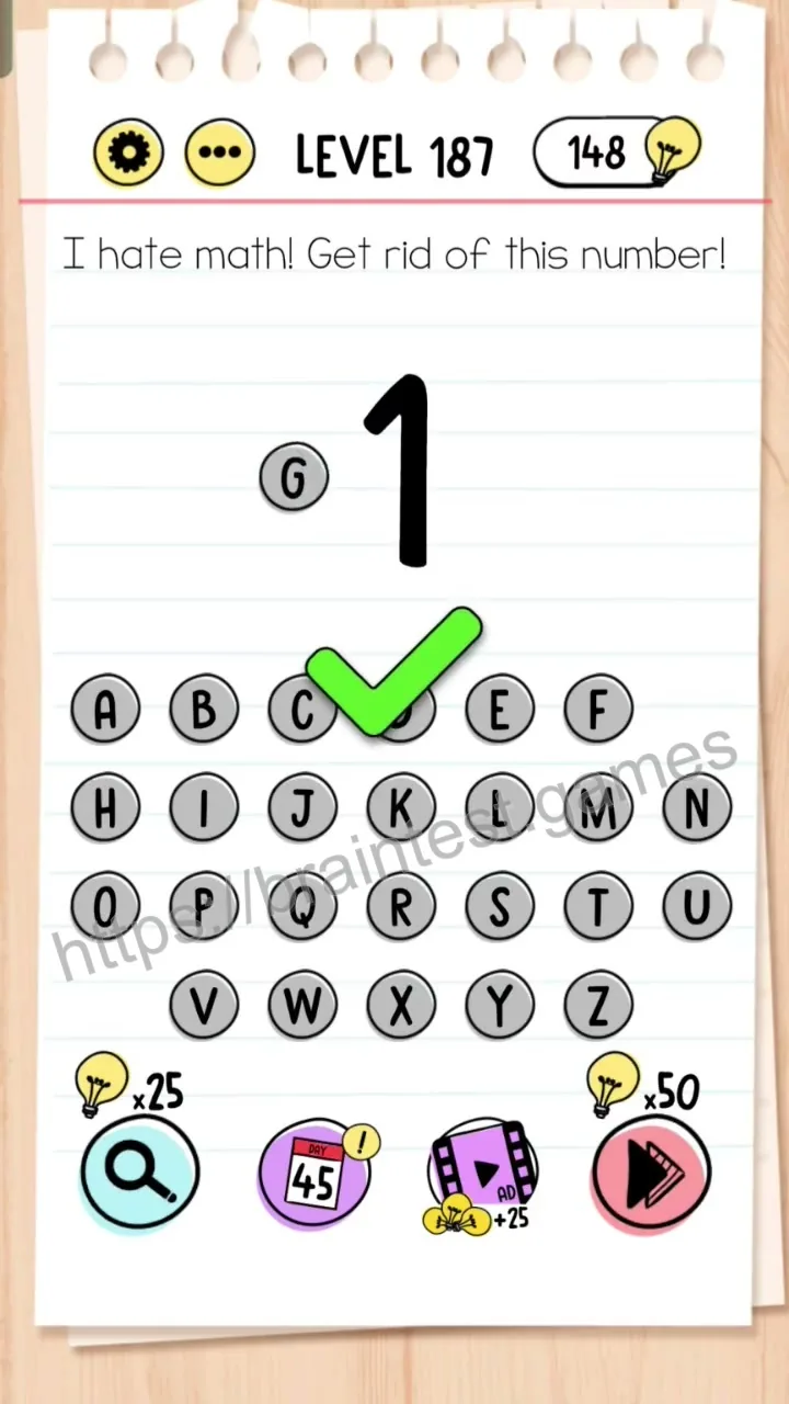 Brain Test Level 187