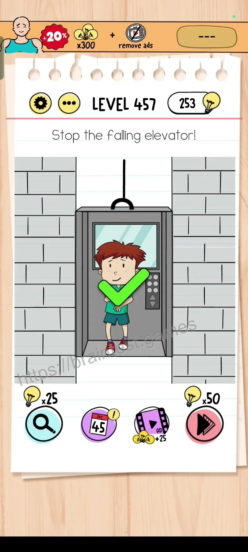 Brain Test Level 457 - Step 2