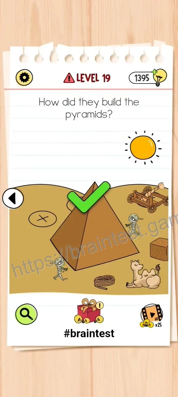 Brain Test Level 19 - Step 2