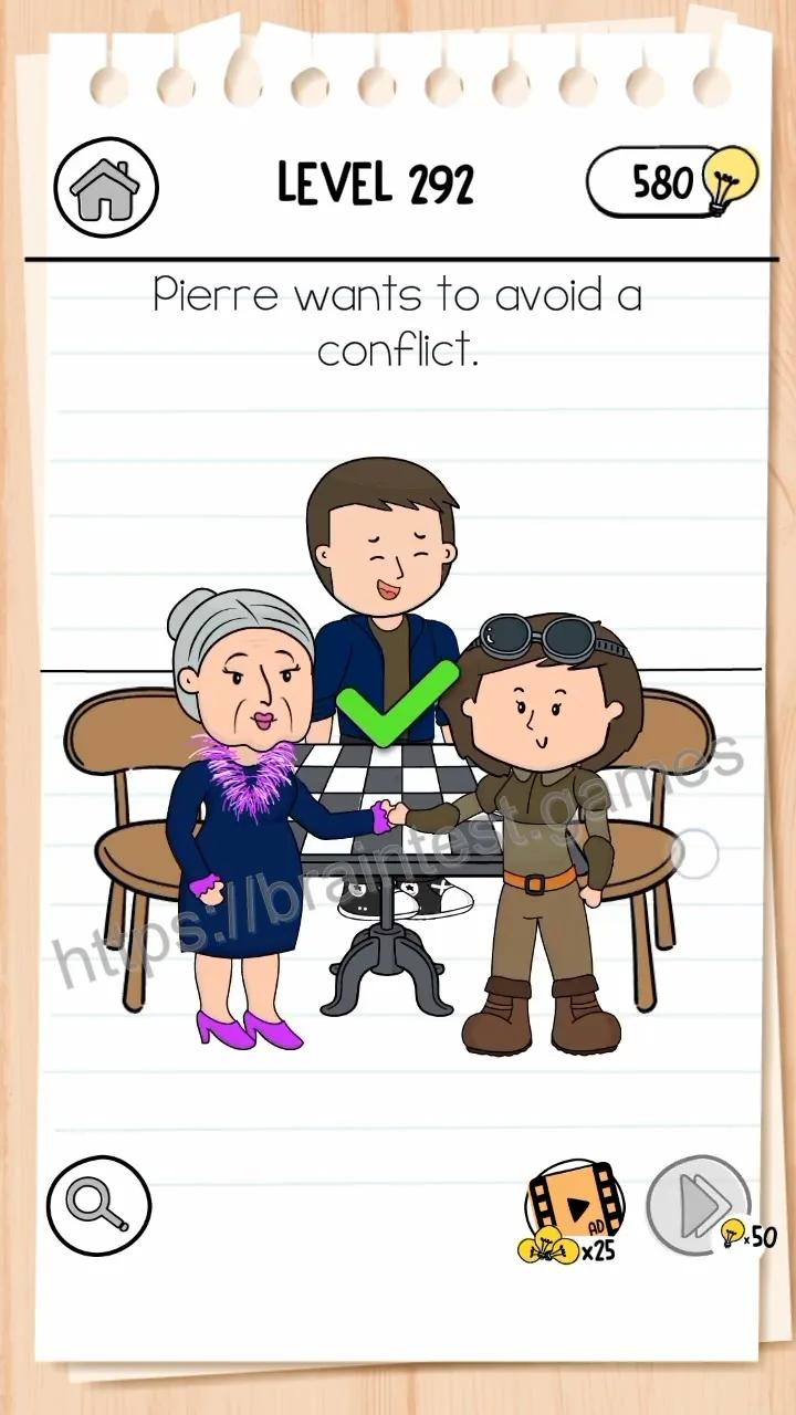 Brain Test Level 292 - Step 2