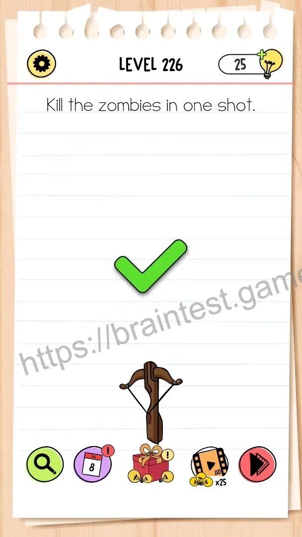 Brain Test Level 226 - Step 2