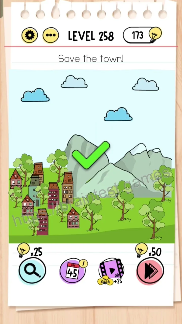 Brain Test Level 258 - Step 2
