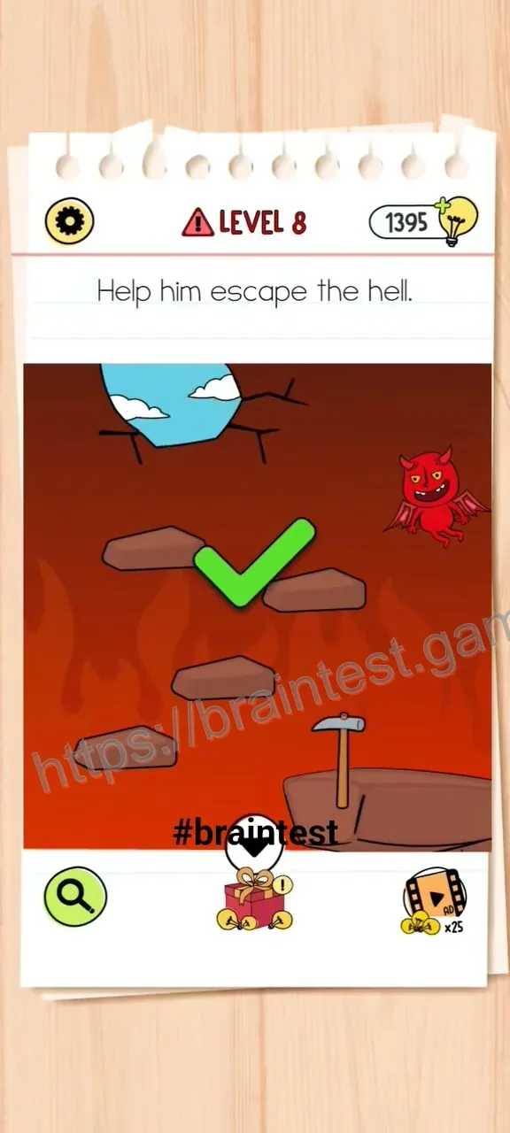 Brain Test Level 8 - Step 2