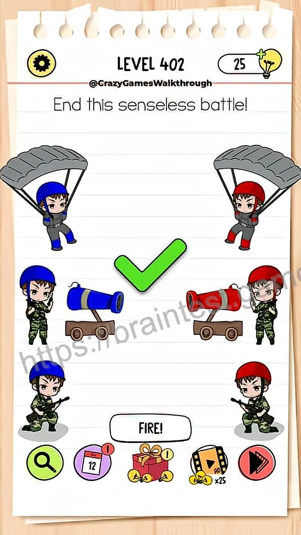 Brain Test Level 402 - Step 2