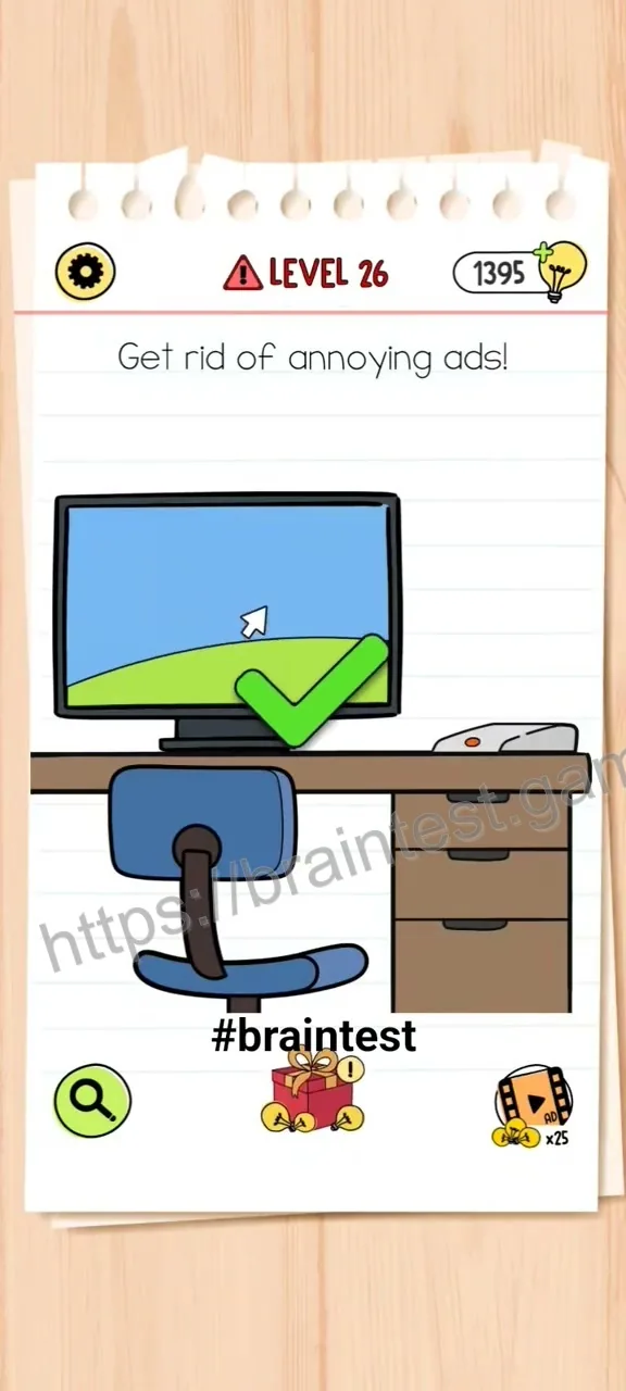 Brain Test Level 26 - Step 2