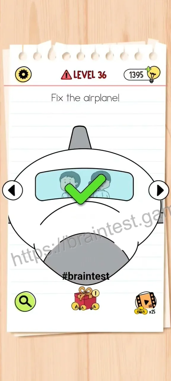 Brain Test Level 36 - Step 2