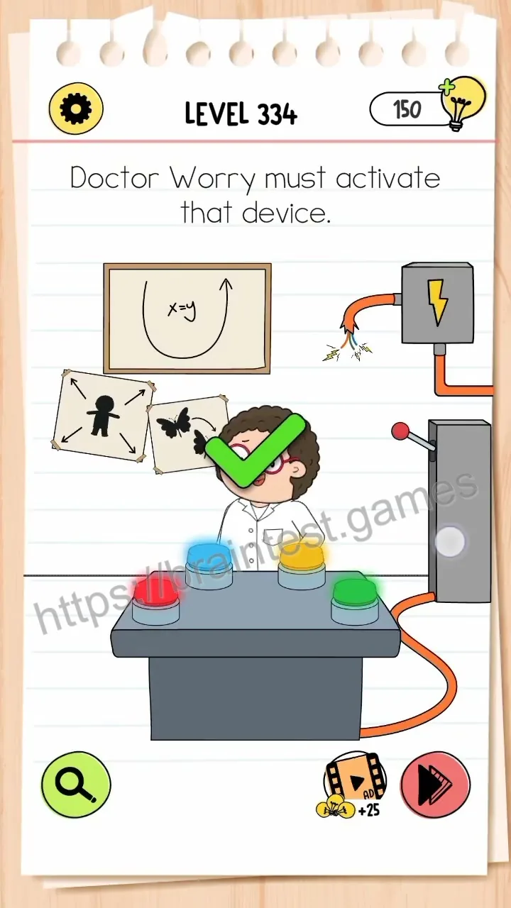 Brain Test Level 334 - Step 2