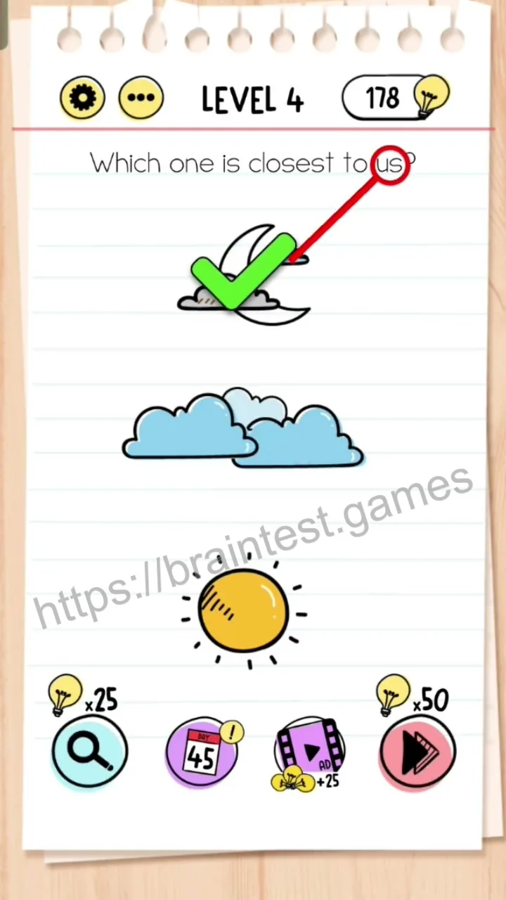 Brain Test Level 4 - Step 2